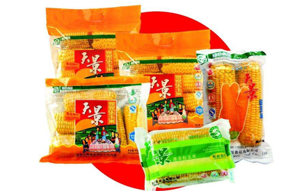 甜玉米，水果玉米包裝袋